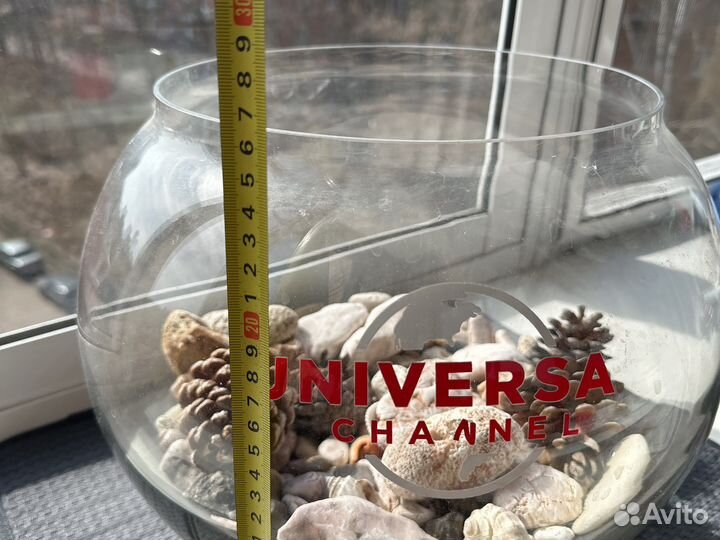 Ваза аквариум 25*27 флорариум декор стекло