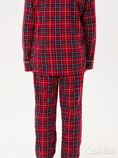 Новогодняя пижама со штанами Домашний костюм