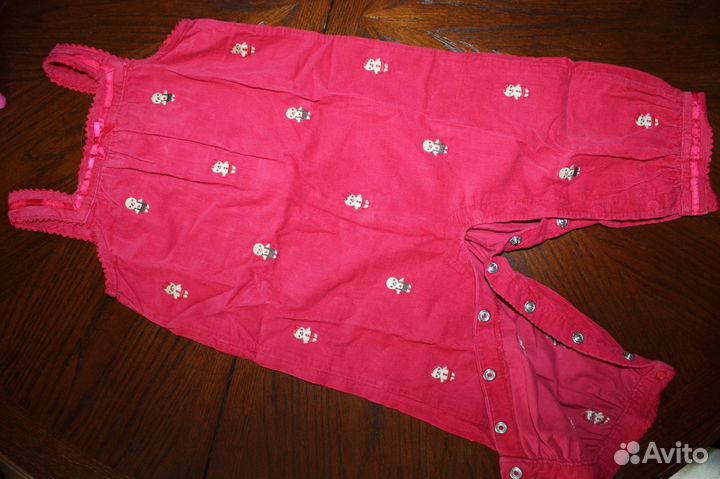 Комбинезон вельветовый