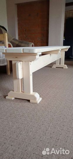 Лавка деревянная