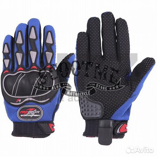 Мотоперчатки PRO-biker MCS-03 (blue)