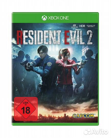 Диск Resident evil 2 remake