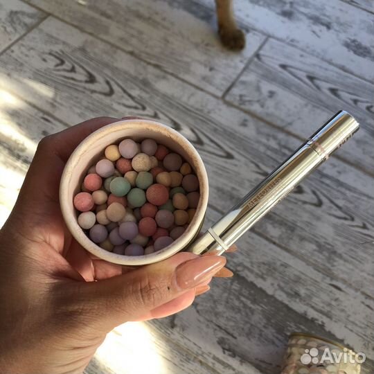 Guerlain пудра метеориты хайлайтер