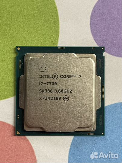 Процессор 1151 v1 Intel Core i7-7700 3.6-4.2 ггц