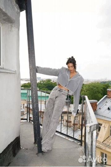 Джинсы палаццо