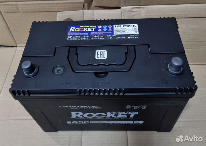 Аккумулятор Rocket 100 D31L