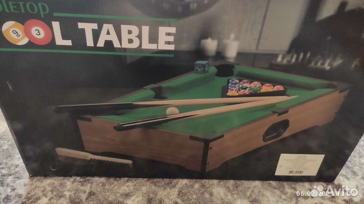 Бильярд настольный
