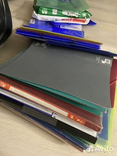 Папка канцелярия уголки