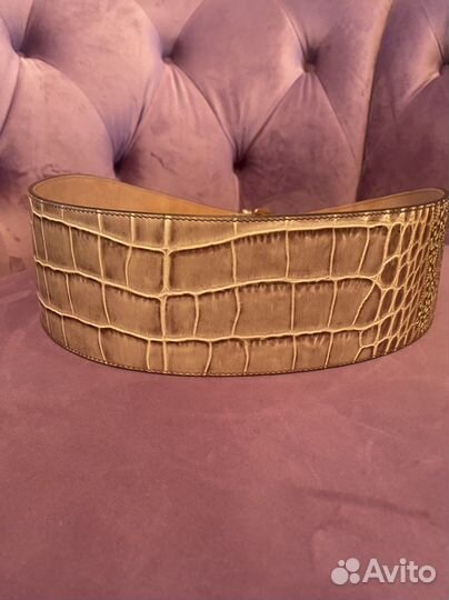 Ремень escada кожаный новый с бирками