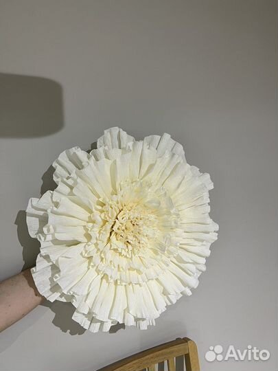 Цветы из гофрированной бумаги