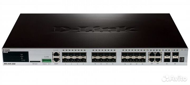 Коммутатор D-link DGS-3420-28SC DC новые