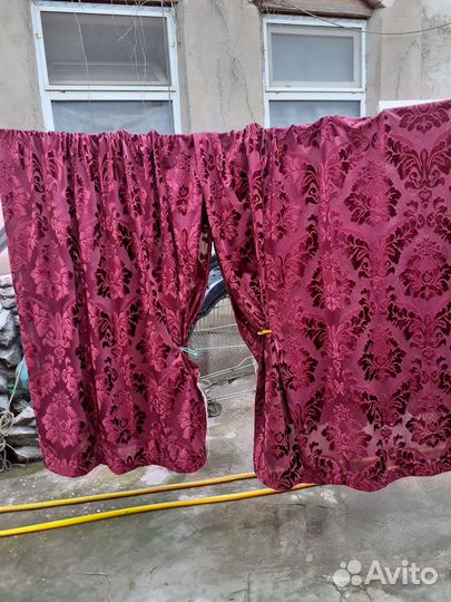 Шторы и занавески бу