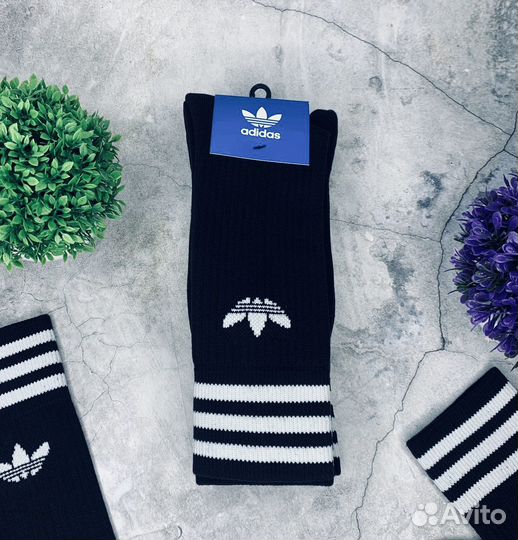 Носки Adidas чёрные оригинал
