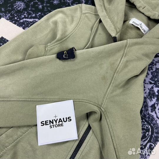 Зип худи stone island ZIP hoodie