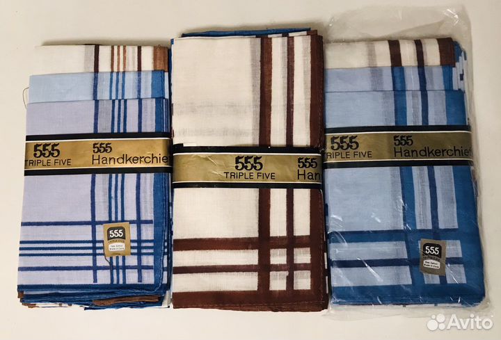 Носовые платки набор 12 шт