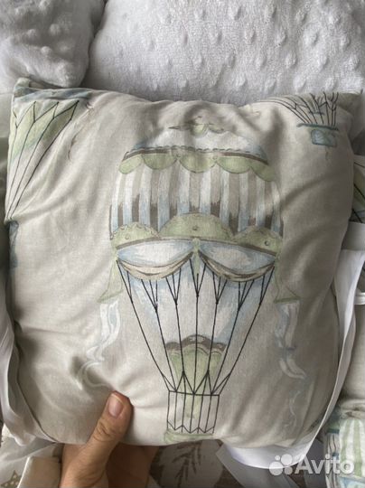 Бортики в детскую кроватку