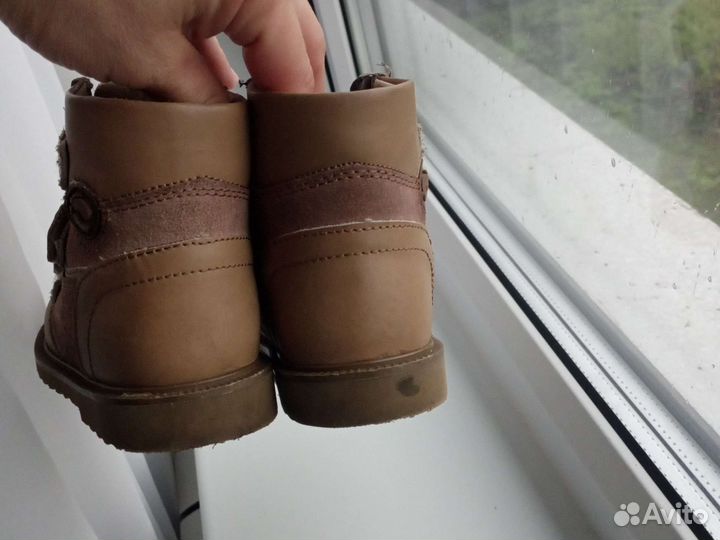 Ортопедические кожаные ботинки