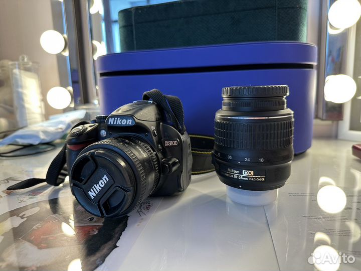 Зеркальный фотоаппарат nikon d3100