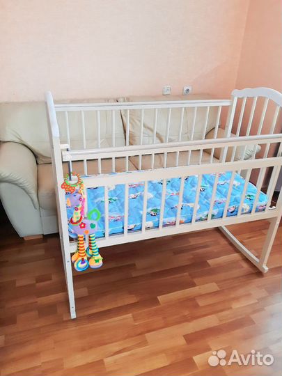 Кроватка для новорожденных бу