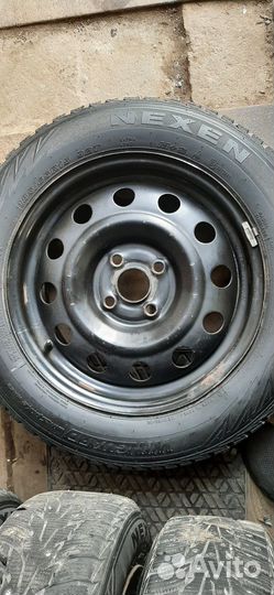 Колеса в сборе r15 зимние 4 100