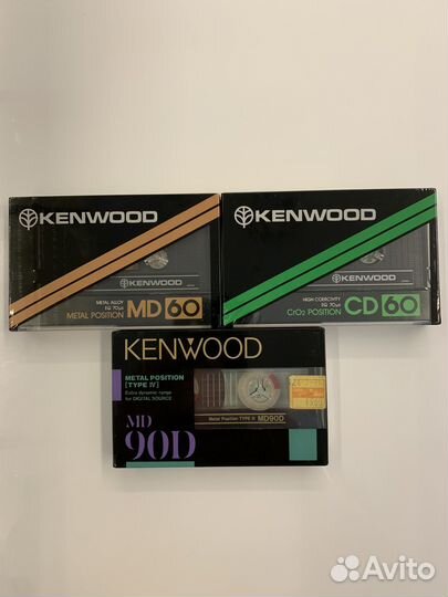 Аудиокассеты Kenwood