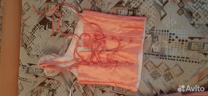 Платье (комплект:топ,юбка,накидка) нарядное. Новое