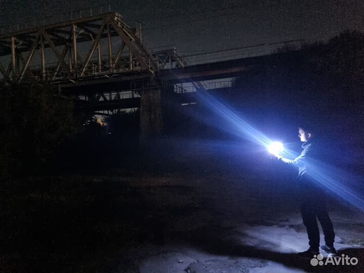 Ручной фонарик T09 Solar Flashlight