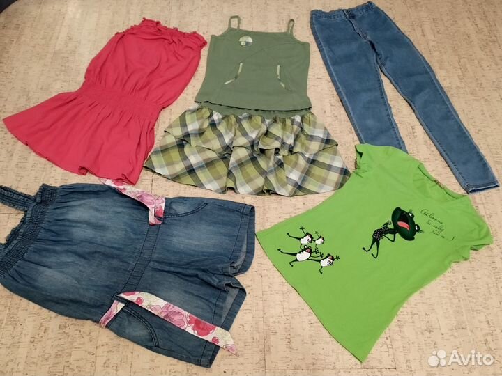 Пакет вещей на девочку р.152, 11-12 лет