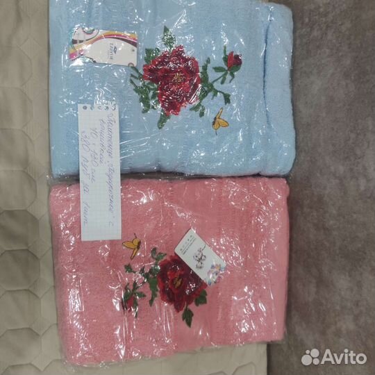 Махровые полотенца и кпб