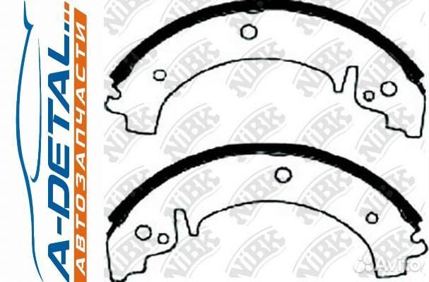 Колодки барабанные NiBK FN0503