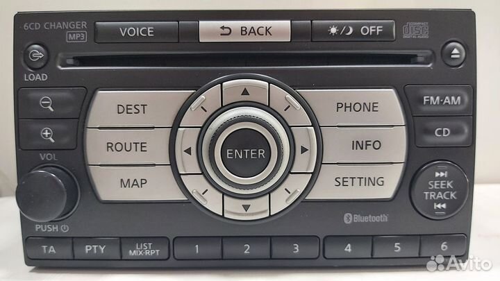 Магнитола Qashqai j10 navi pack