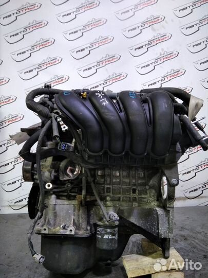 Двигатель toyota pontiac 1ZZ-FE. vista ardeo voltz will VS wish. ZZT251 ZZV50 ZZV50G ZZW30 впуск пла