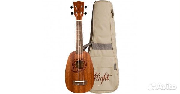 Flight NUP 310 укулеле, сопрано Ананас, корпус - с