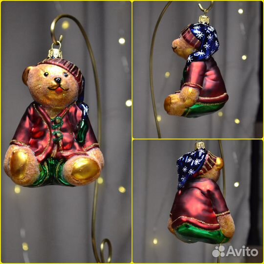 Игрушки из стекла на елку