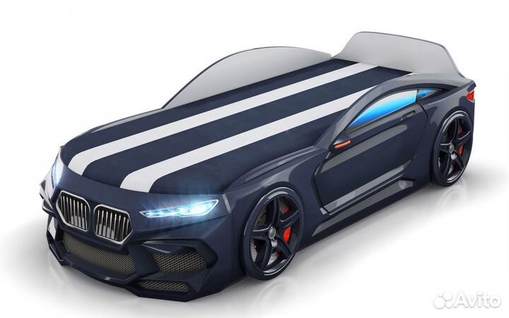 Детская кровать машинка