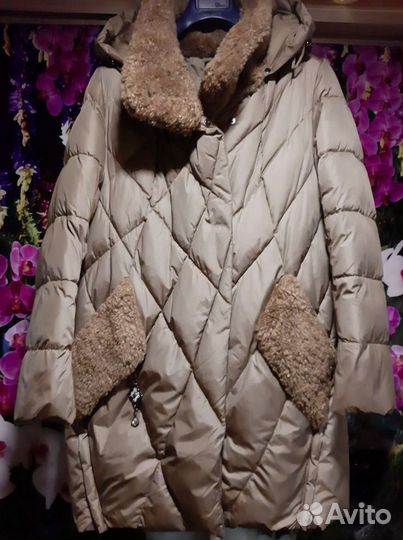 Пуховик женский 50 размер
