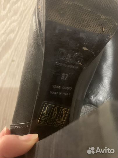 Сапоги D&G 37