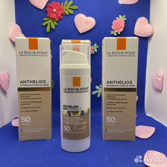 La roche posay anthelios антивозрастной cc-крем