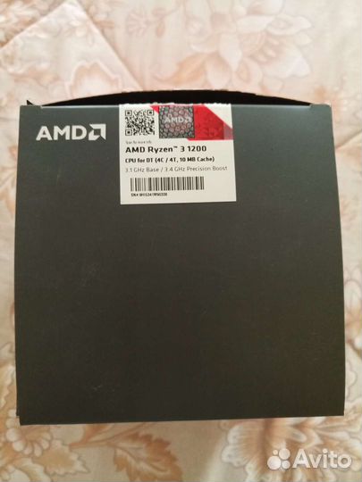 Игровой процессор AMD Ryzen 3 1200