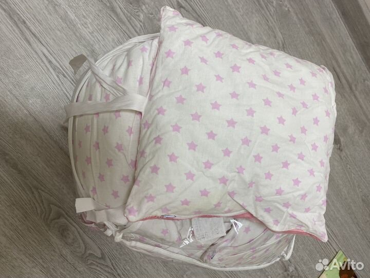 Бортики в детскую кроватку