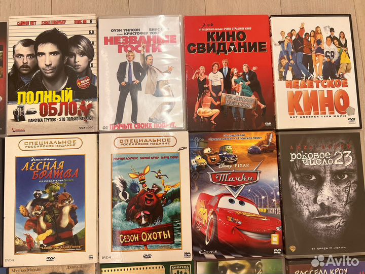 Лицензионные DVD фильмы на русском языке