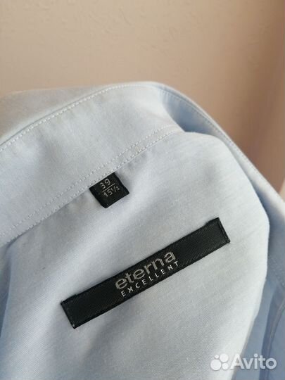 Мужская рубашка Eterna Excellent размер 39 (15,5 в