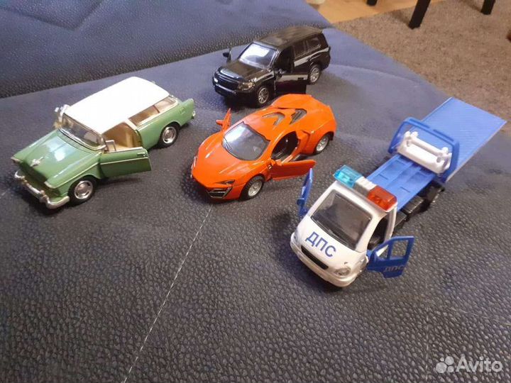 Детские машинки металлические