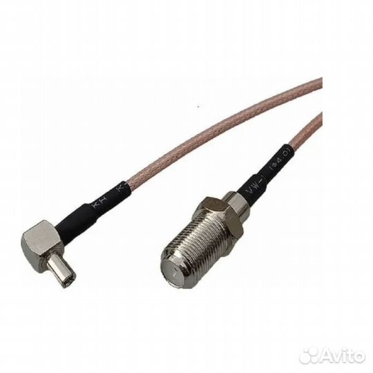 Пигтeйл-пеpеxoдник TS9 - F-femalе,1 шт