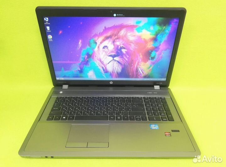 Игровой ноутбук HP Windows/ssd/i5 4 ядра/экран 17