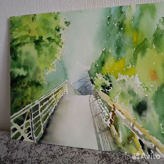 Картина акварельная 
