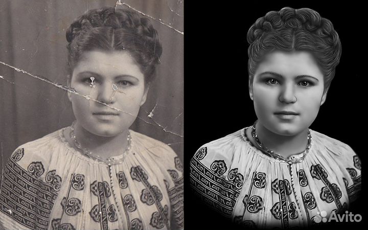 Ретушь фотографий на памятник