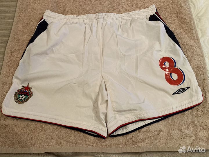 Umbro футбольные игровые шорты цска оригинал