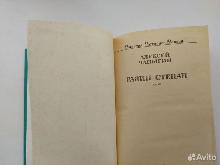 Книга. Алексей Чапыгин. Разин Степан