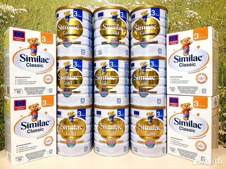 Смесь Similac gold 3,4 classic симилак
